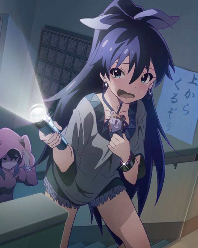 ganaha hibiki, mochizuki anna, and hamuzou (idolmaster and 1 more)