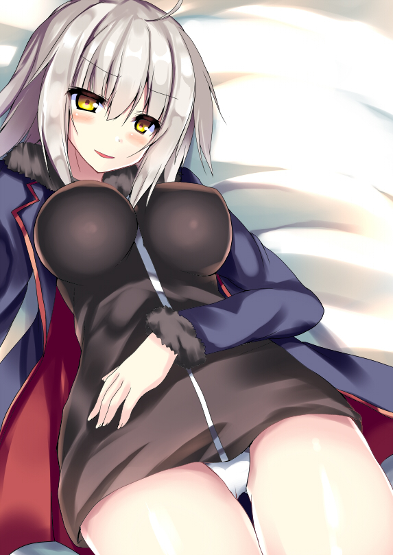jeanne d'arc alter (fate and 1 more) drawn by ryokushiki_(midori-ya)