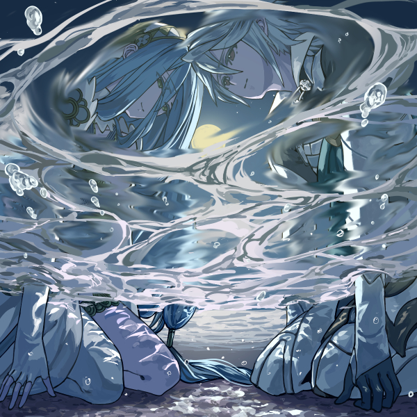 azura and male corrin (fire emblem and 1 more) drawn by harusame_(rueken)