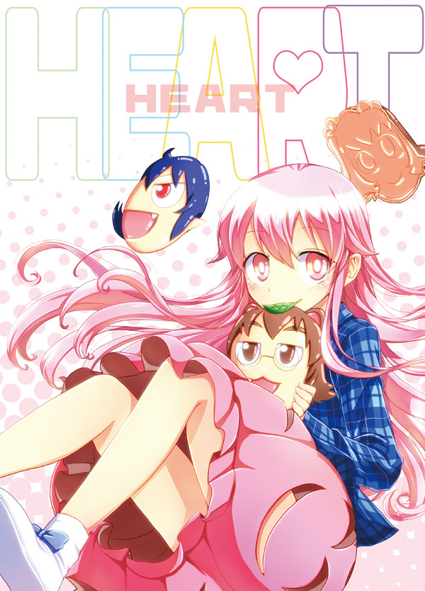houjuu nue, hata no kokoro, futatsuiwa mamizou, and motoori kosuzu (touhou) drawn by mikagami_hiyori