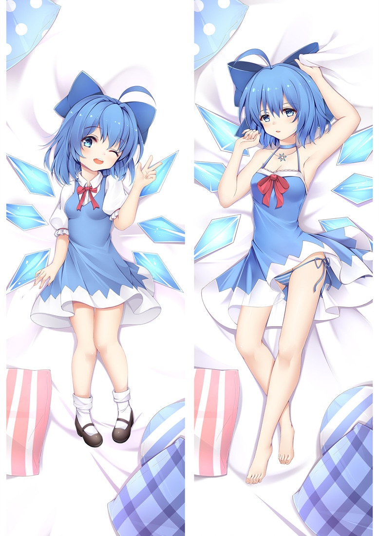cirno (touhou) drawn by moeanime