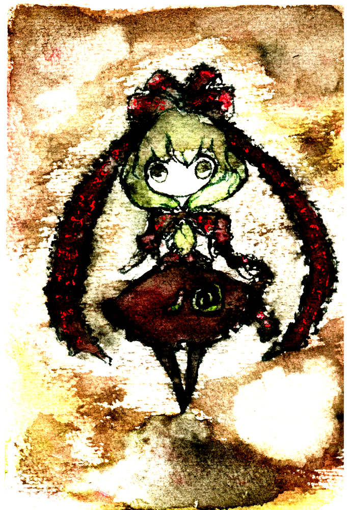 kagiyama hina (touhou) drawn by ritsu_(roboroboro)