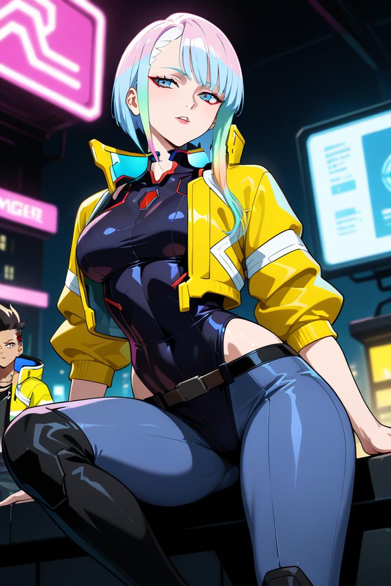 lucy and david martinez (cyberpunk and 1 more)