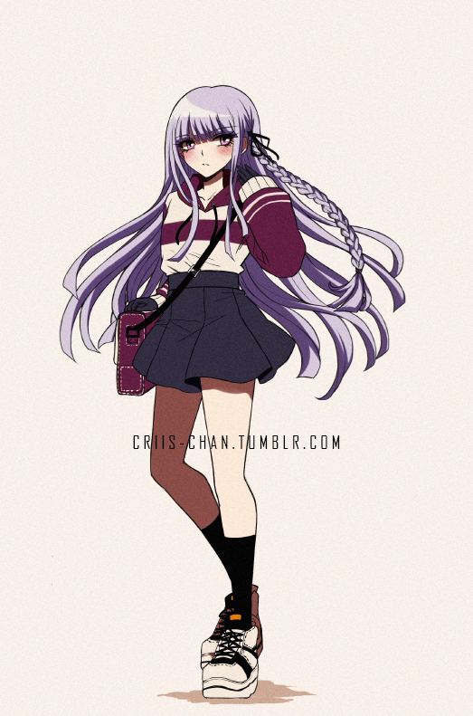 kirigiri kyoko (danganronpa and 1 more) drawn by criis-chan