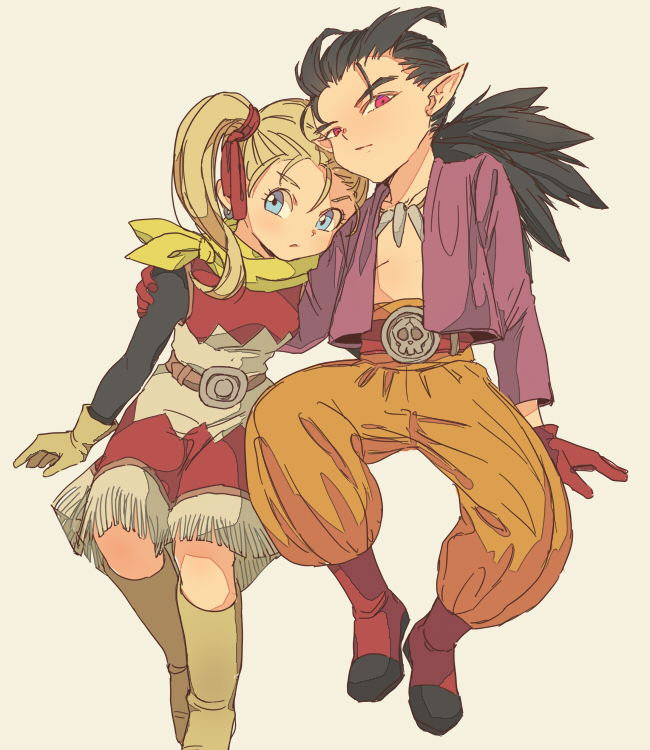 sidoh and female builder (dragon quest and 1 more) drawn by miyama_(kannsannn)