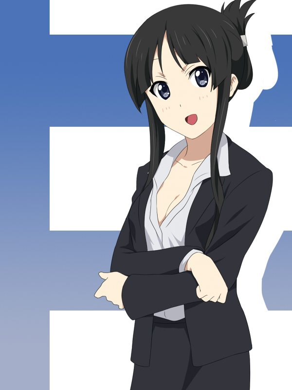akiyama mio (k-on!) drawn by ikari_manatsu