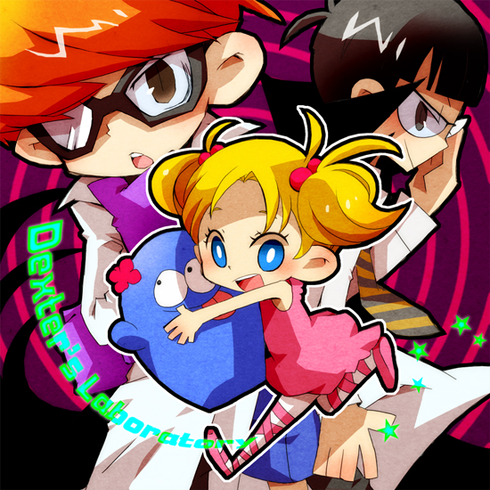 blooregard q kazoo, dexter, dee dee, and mandark (foster's home for imaginary friends and 2 more) drawn by 73_(naa)