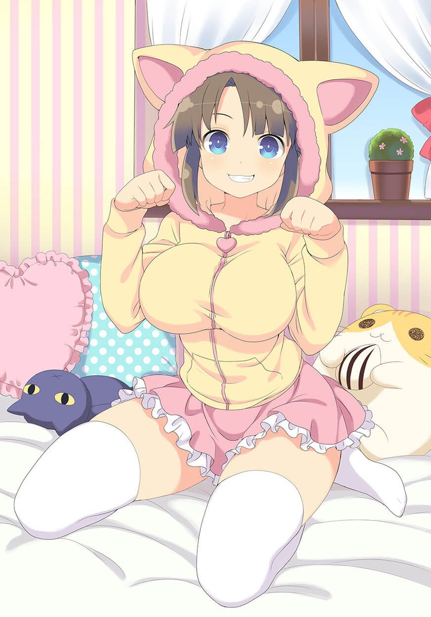 minori (senran kagura and 2 more) drawn by yaegashi_nan