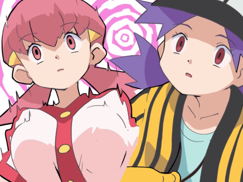whitney and casey (pokemon and 1 more) drawn by hitsugi_mc