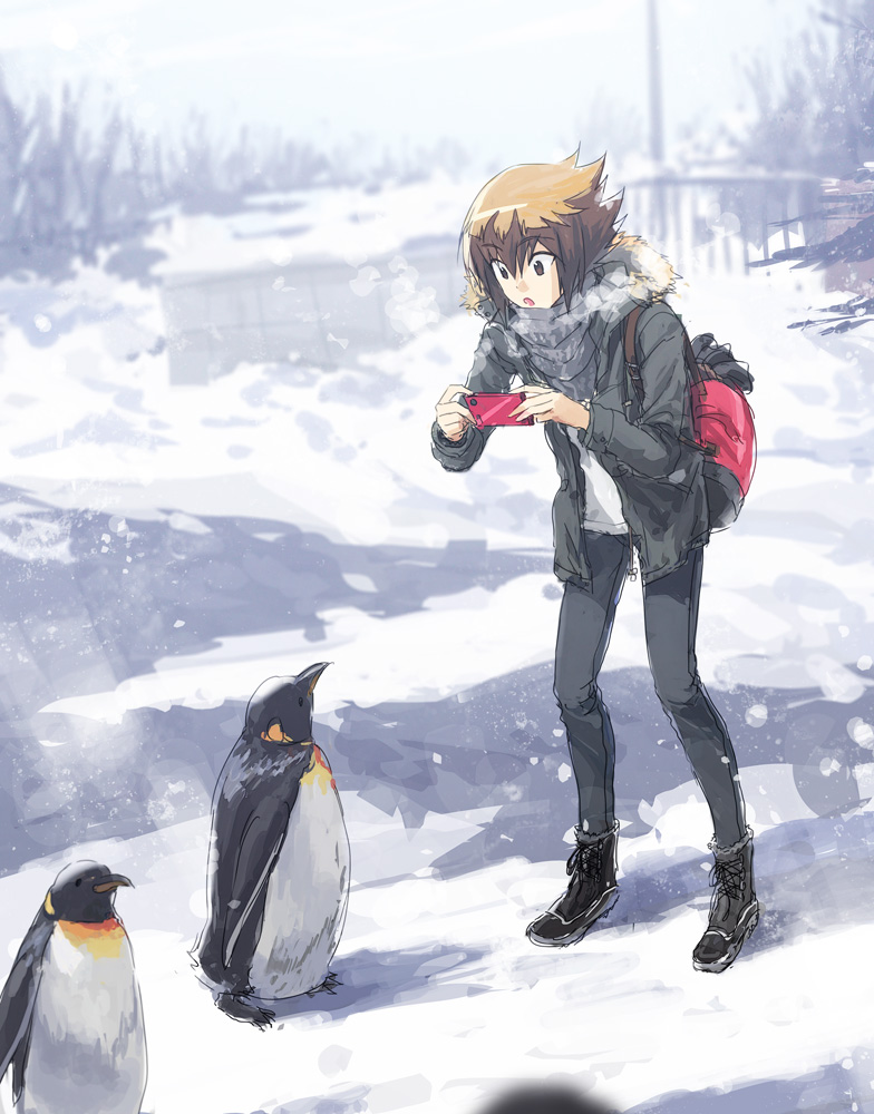 yuki judai (yu-gi-oh! and 1 more) drawn by moribuden