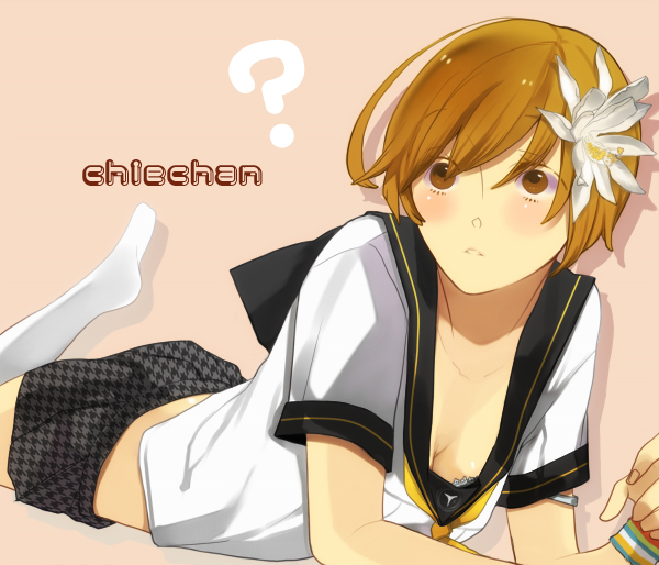 satonaka chie (persona and 1 more) drawn by koyori_(pixiv)