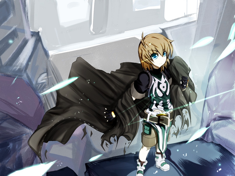 yuuno scrya (lyrical nanoha and 1 more) drawn by yuuichi_(eunoxline)