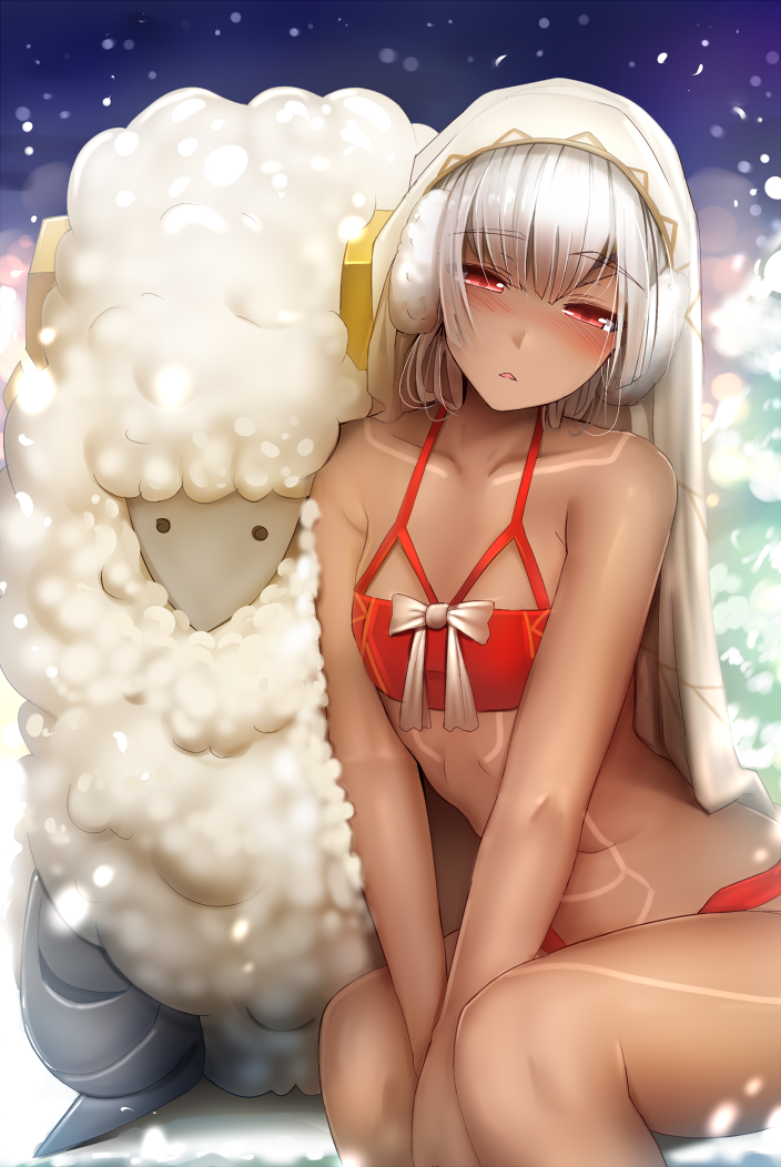 altera, altera the santa, and zerco (fate and 1 more) drawn by ginhaha