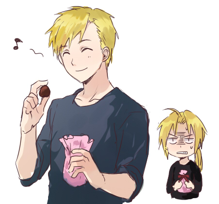 edward elric and alphonse elric (fullmetal alchemist) drawn by riru
