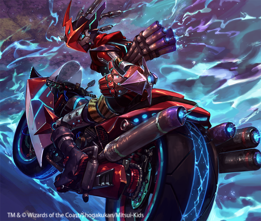 the zero black speed (duel masters) drawn by so-taro
