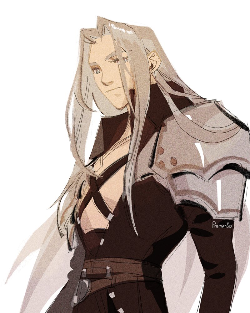 sephiroth (final fantasy and 1 more) drawn by prema-ja