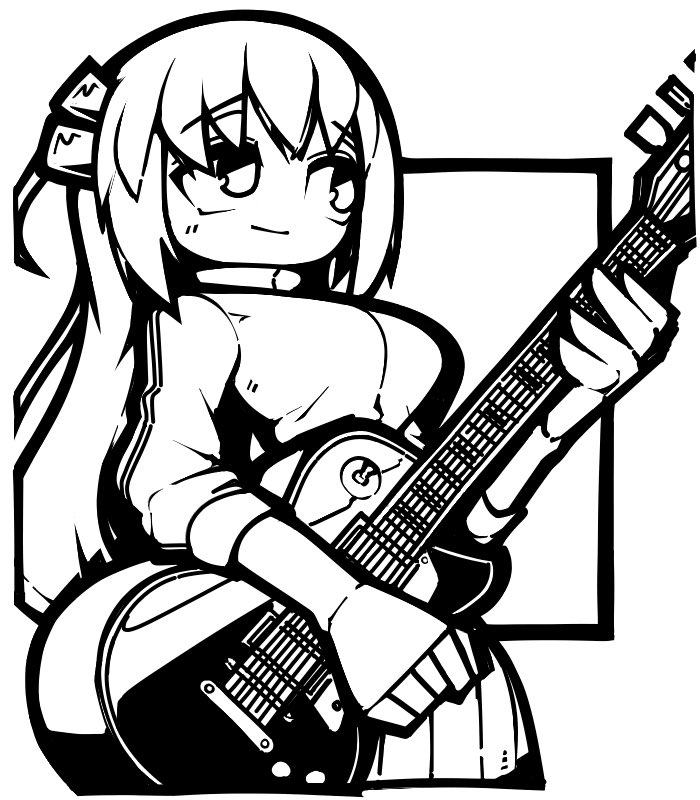 gotoh hitori (bocchi the rock!) drawn by name_omoitukan2