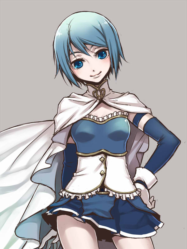 miki sayaka (mahou shoujo madoka magica) drawn by miogrobin