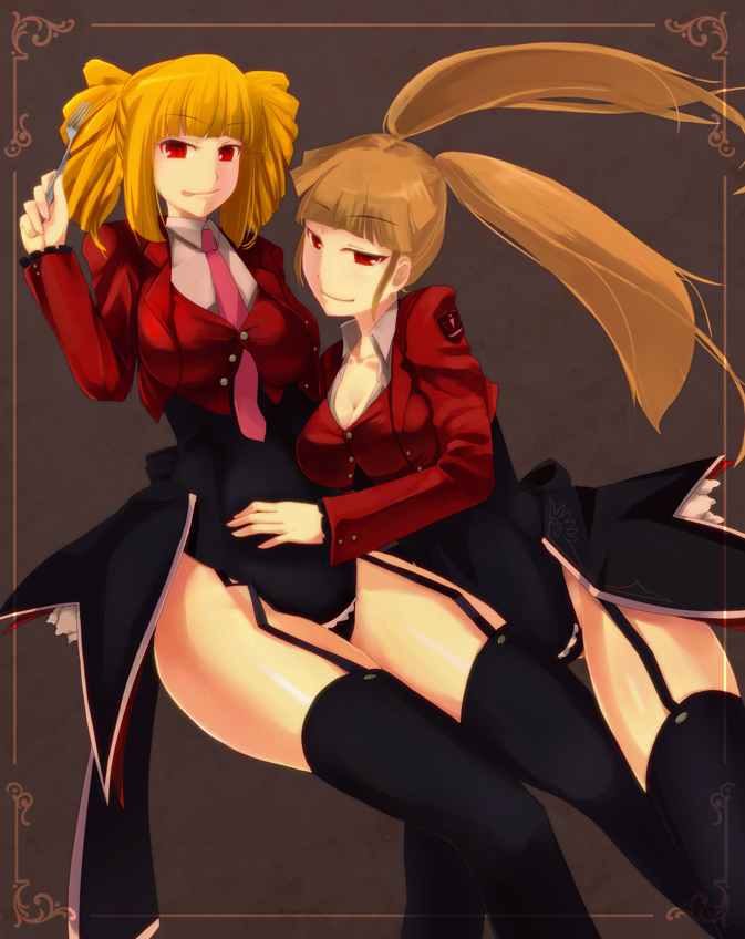 asmodeus and beelzebub (umineko no naku koro ni) drawn by murakata