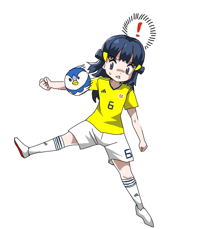 dawn and piplup (pokemon and 2 more) drawn by geruoureg