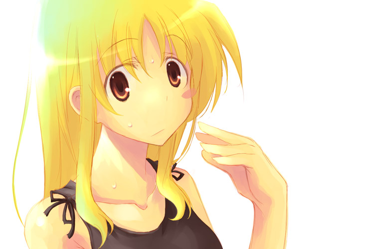fate testarossa (lyrical nanoha and 1 more) drawn by nekokun