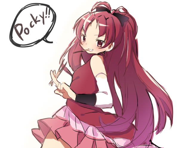 sakura kyoko (mahou shoujo madoka magica) drawn by rururu_(make9205)