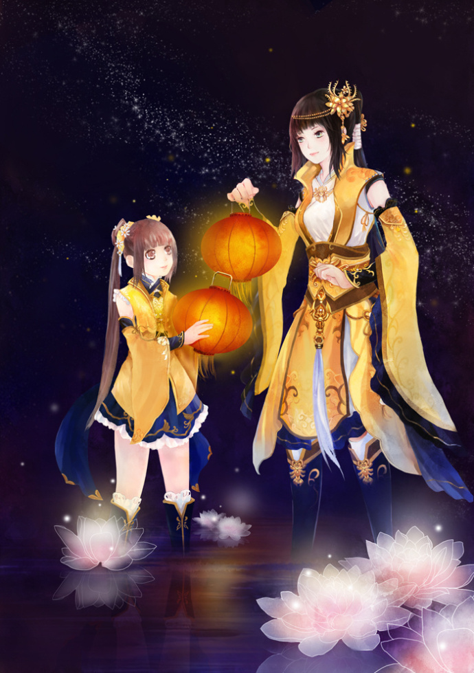jianxia qingyuan and 1 more drawn by icemoon