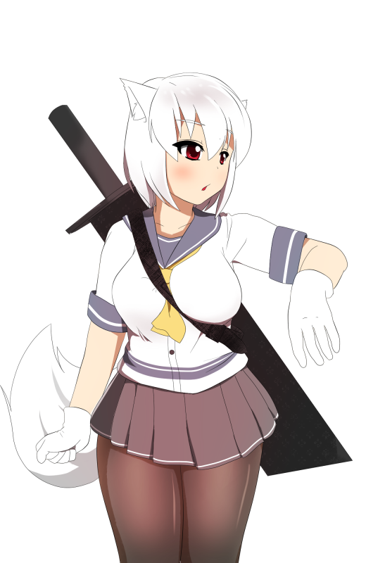 inubashiri momiji and hamakaze (touhou and 1 more) drawn by hauto-san