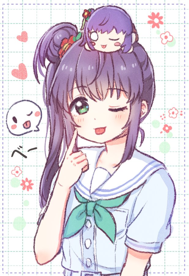 otomune kozue (love live! and 1 more) drawn by yoon_(yoon_lovelive)