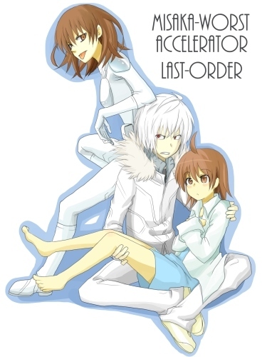 accelerator, last order, and misaka worst (toaru majutsu no index and 1 more) drawn by myu_(myu008)