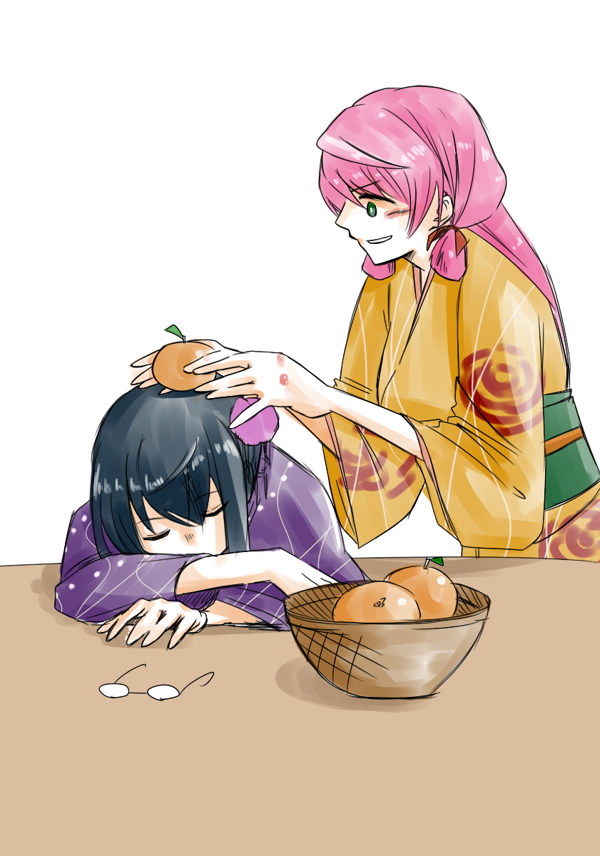 ooyodo and akashi (kantai collection) drawn by rita_(rita000)