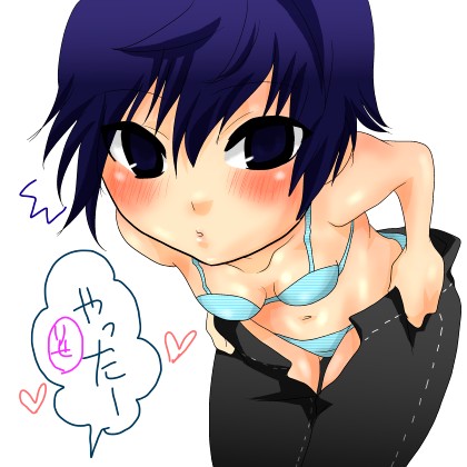 shirogane naoto (persona and 1 more) drawn by we53_(wagnar)
