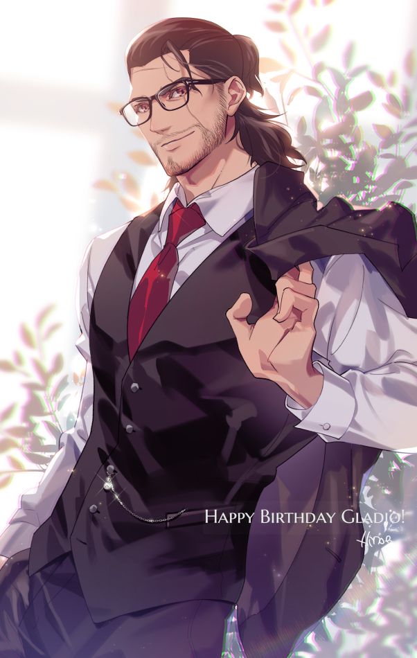 gladiolus amicitia (final fantasy and 1 more) drawn by hinoe_(dd_works)