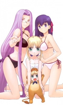 artoria pendragon, saber, matou sakura, and medusa (fate and 1 more)