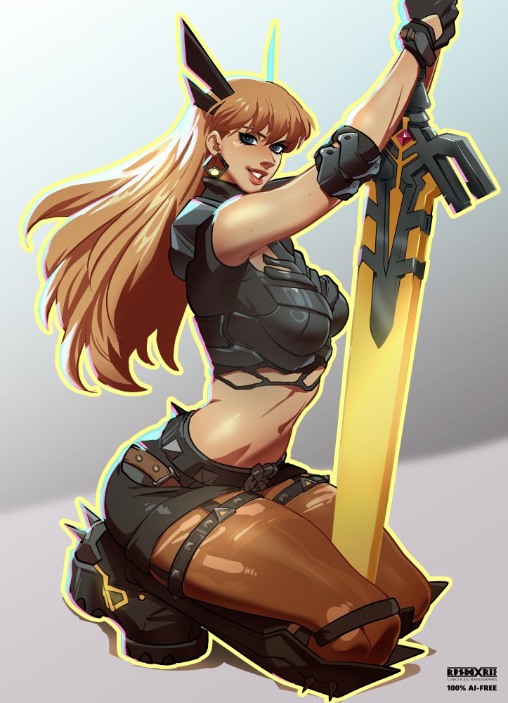 magik (marvel and 2 more) drawn by randgris and strstyler