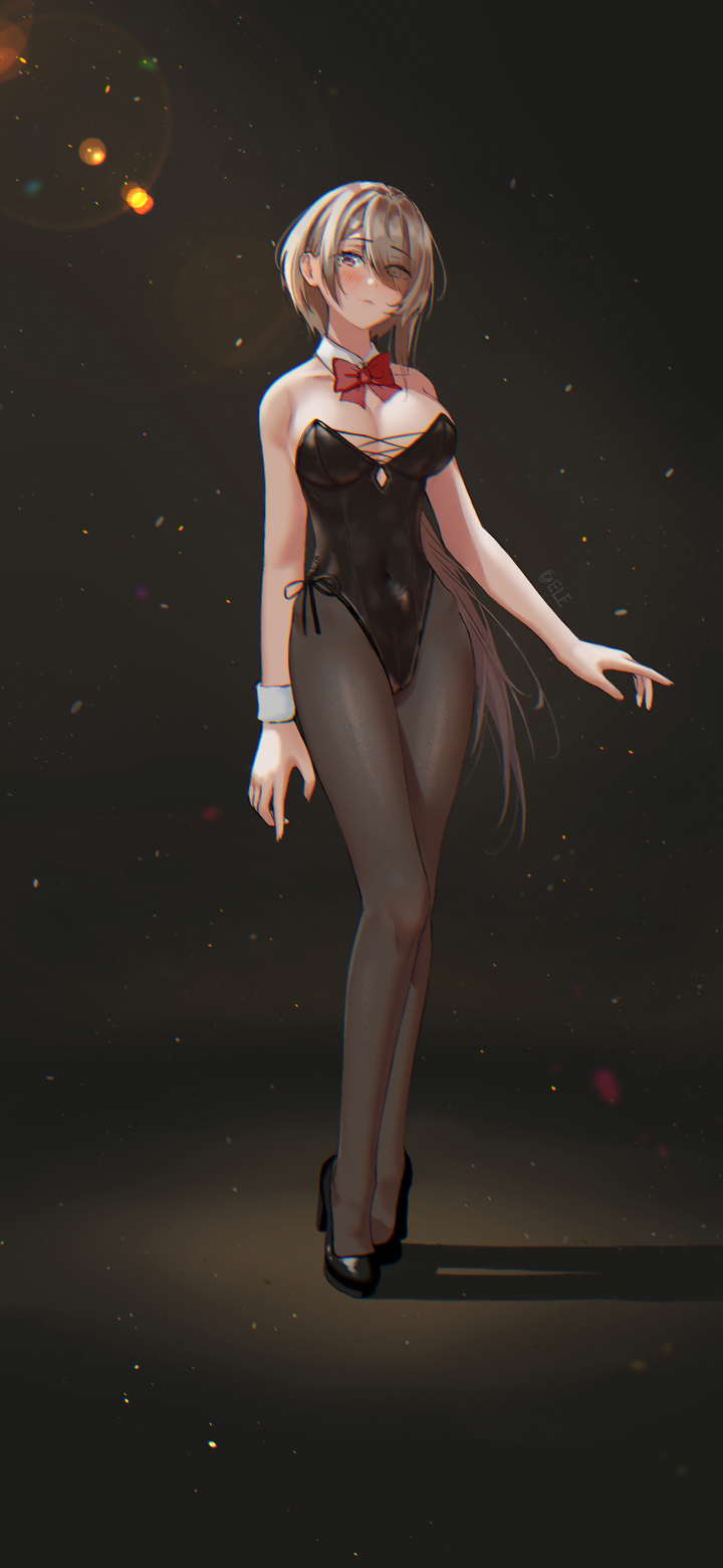 rita rossweisse (honkai and 1 more) drawn by eleaaa