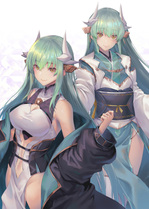 kiyohime (fate and 1 more) drawn by oukawa_yuu