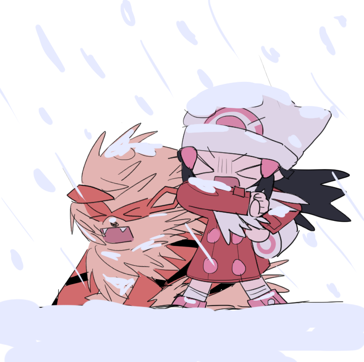 dawn and arcanine (pokemon and 2 more) drawn by dnlsel59
