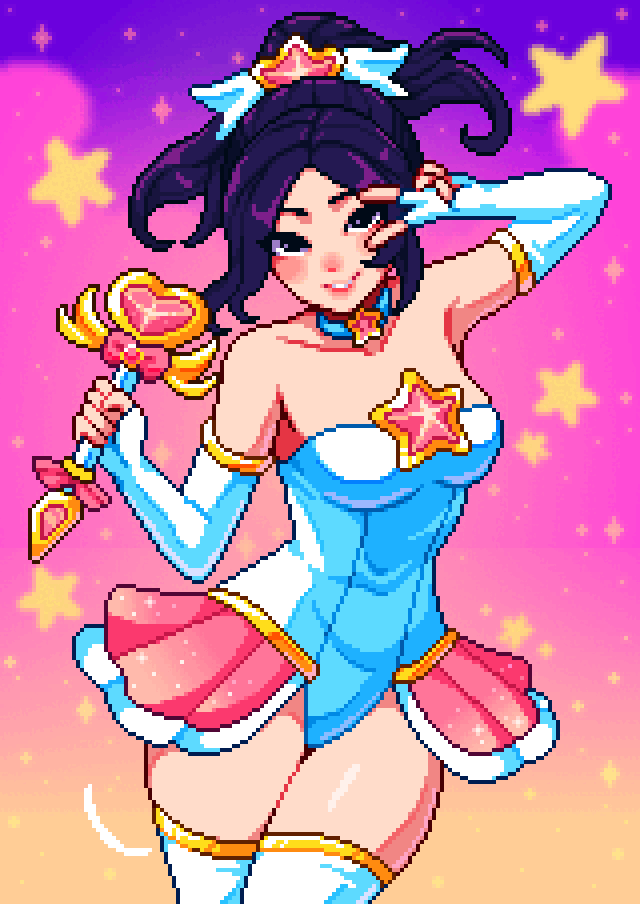 yumykon (league of legends and 1 more) drawn by yumykon