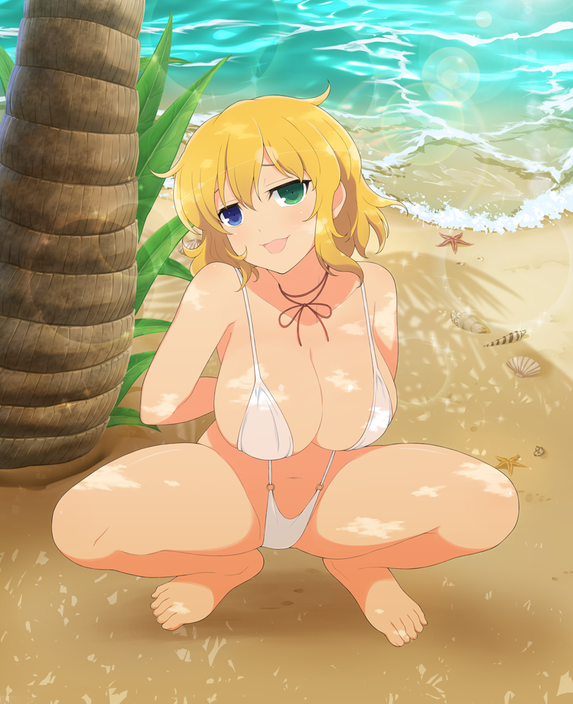 ryouna (senran kagura and 1 more) drawn by yaegashi_nan