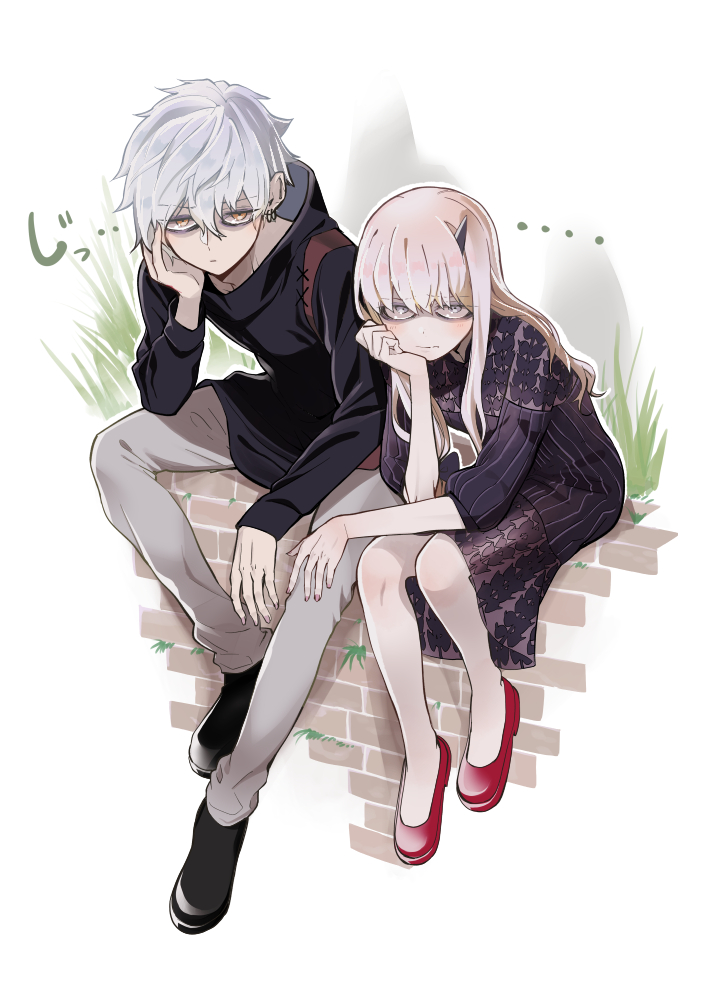 kadoc zemlupus and lavinia whateley (fate and 1 more) drawn by kimitoshiin