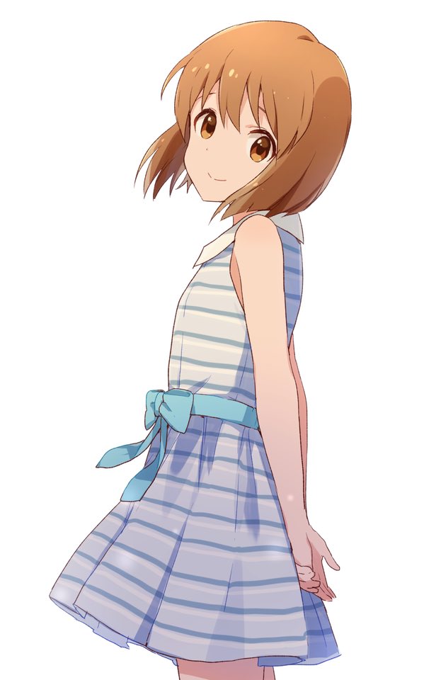 hagiwara yukiho (idolmaster and 2 more) drawn by buchi_(y0u0ri_)