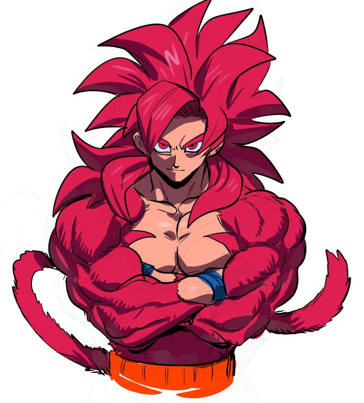 son goku (dragon ball and 1 more) drawn by nanika_(nnkgh)