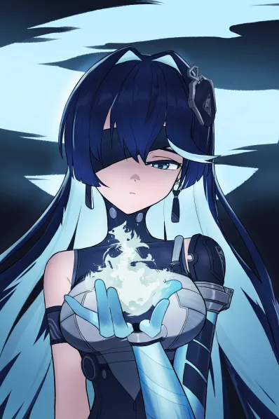 xiva (fate trigger: the novita) drawn by mokemokeman