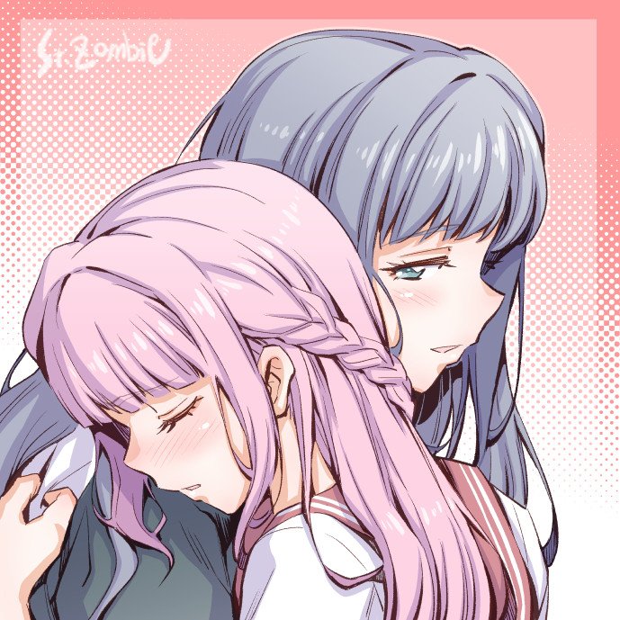 tamaki iroha and nanami yachiyo (mahou shoujo madoka magica and 1 more) drawn by studiozombie