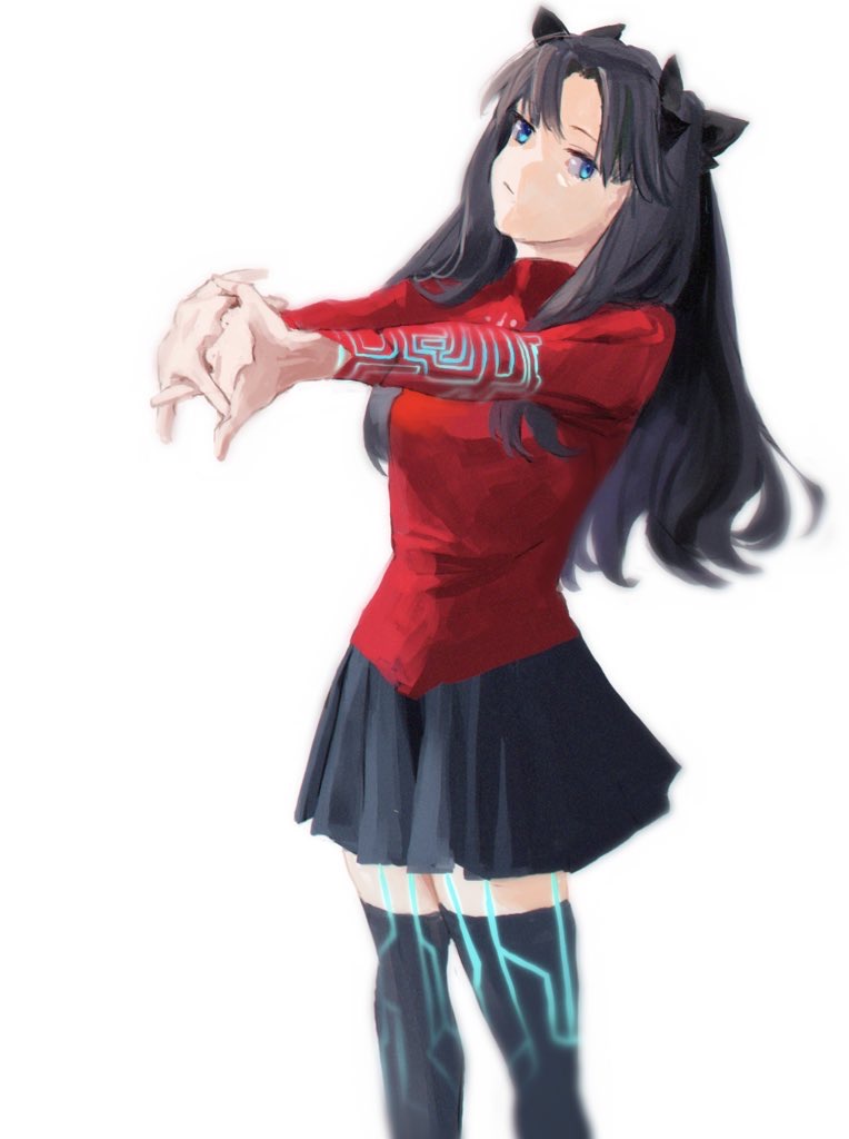tohsaka rin (fate and 1 more) drawn by ubwmitekure