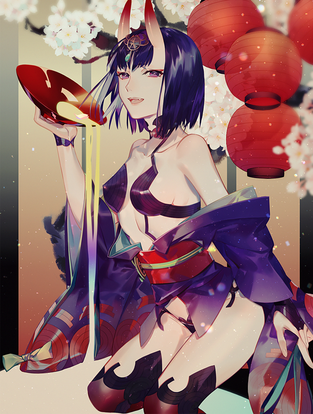 shuten douji (fate and 1 more) drawn by sasamura_(_pios)