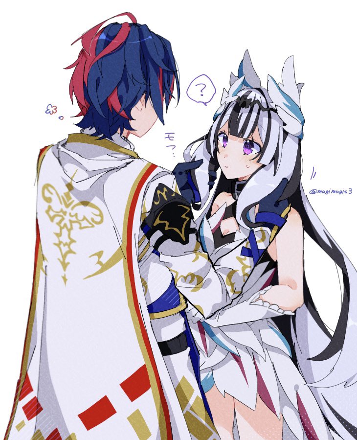 male alear and veyle (fire emblem and 1 more) drawn by mugimugis