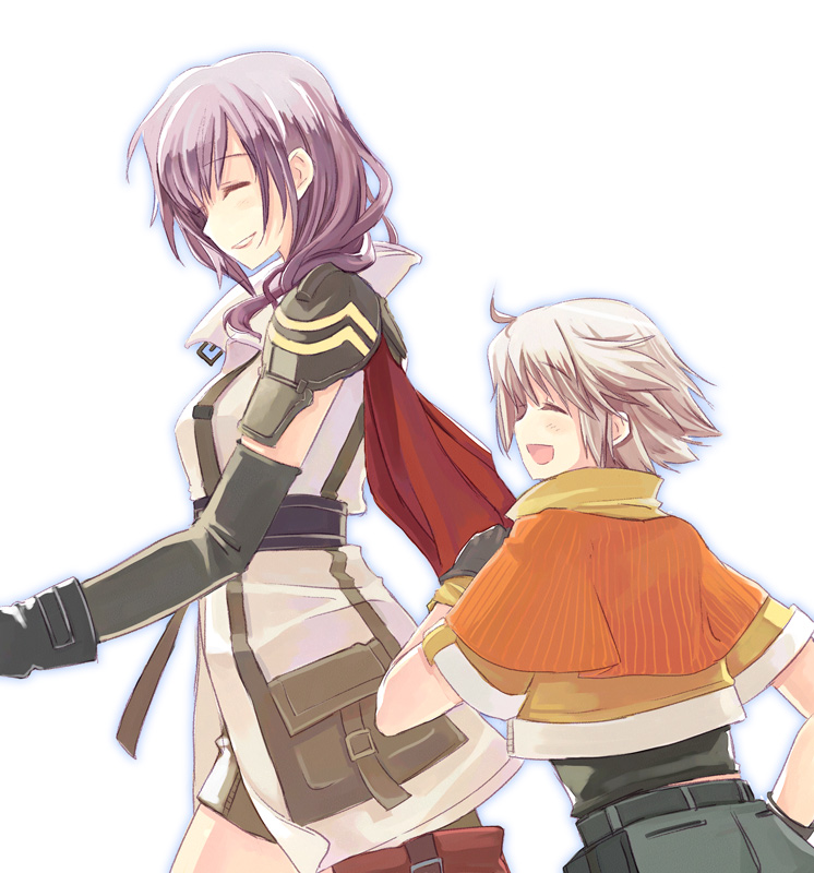 lightning farron and hope estheim (final fantasy and 1 more) drawn by naruse_chisato