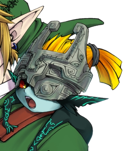 link and midna (the legend of zelda and 1 more) drawn by haydn_(hard_n_yo)